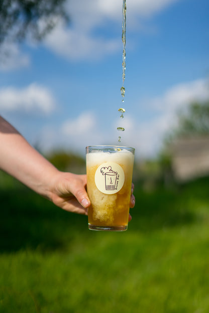 Brouwe Bier Glas
